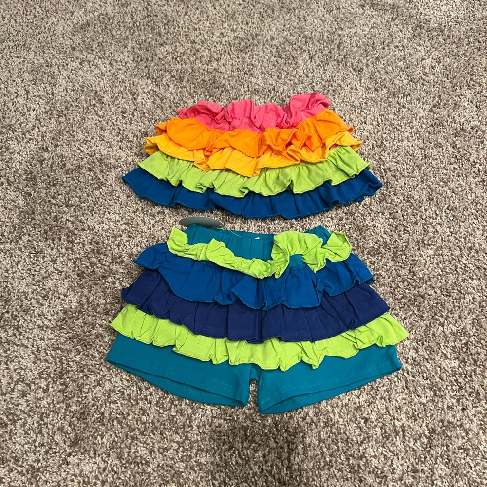Southern Tots, 2T Colorful Ruffled Baby Bloomers